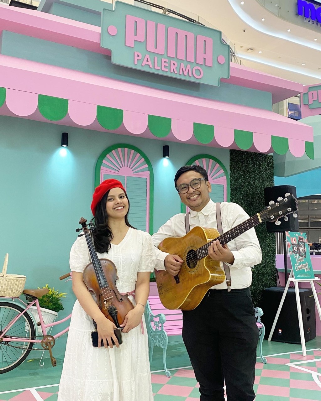 Bawa Suasana European Street Busking ke Event Anda: Launching PUMA Palermo di Lippo Mall Puri